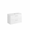Held Armoires De Salle De Bains<Meuble sous vasque avec vasque 80cm PORTA
