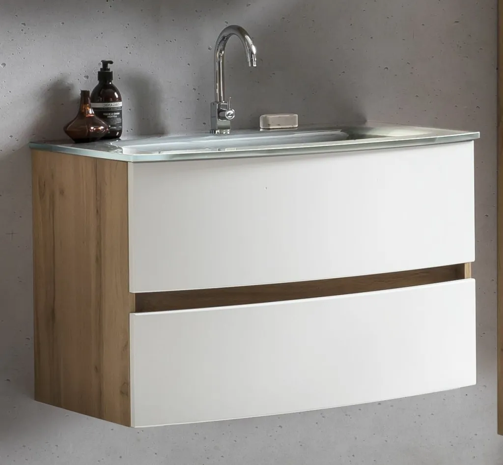 Held Armoires De Salle De Bains<Meuble sous vasque avec vasque KOPENHAGEN