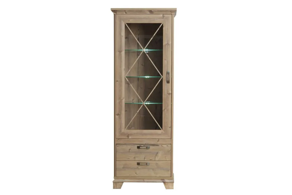 Forte Vitrines Sur Pied<Meuble vitrine avec éclairage NEPAL