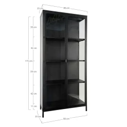 House Nordic Vitrines Sur Pied<Meuble vitrine BRISBANE