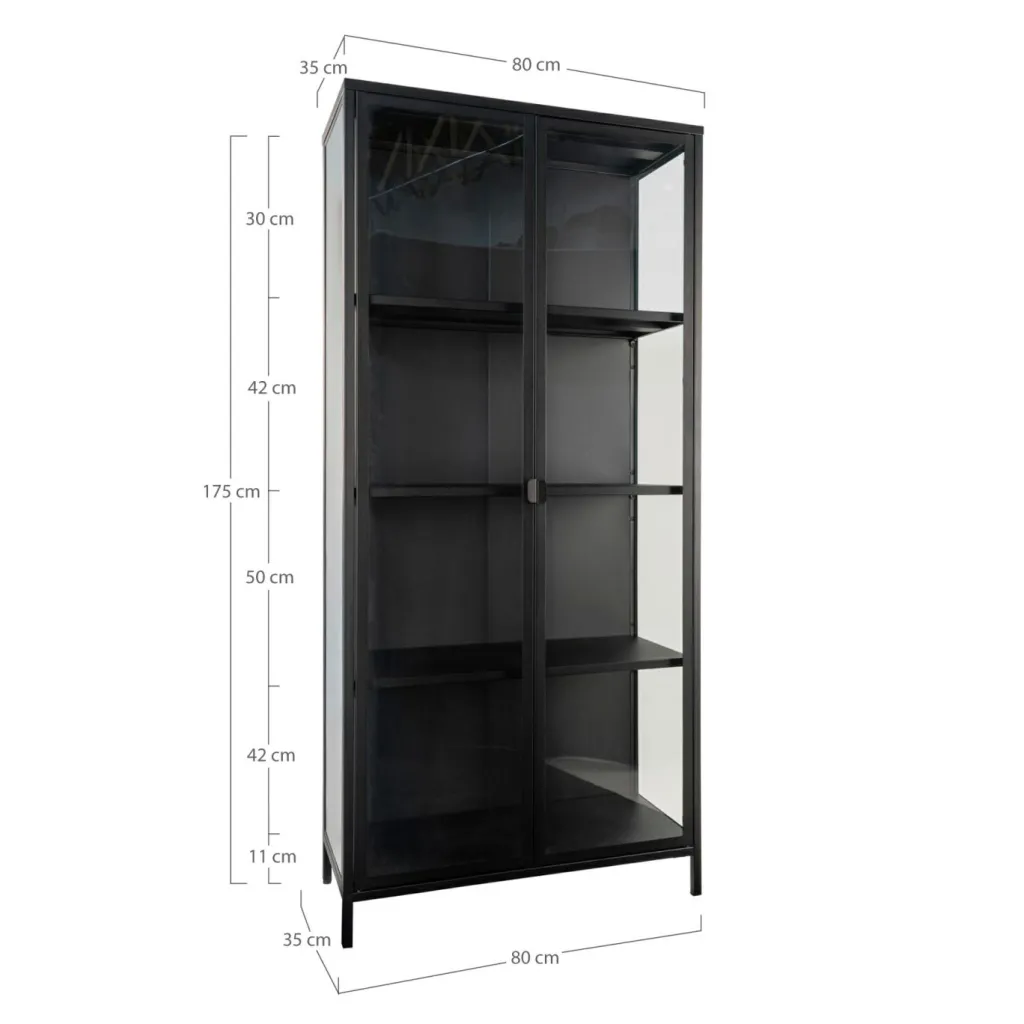 House Nordic Vitrines Sur Pied<Meuble vitrine BRISBANE