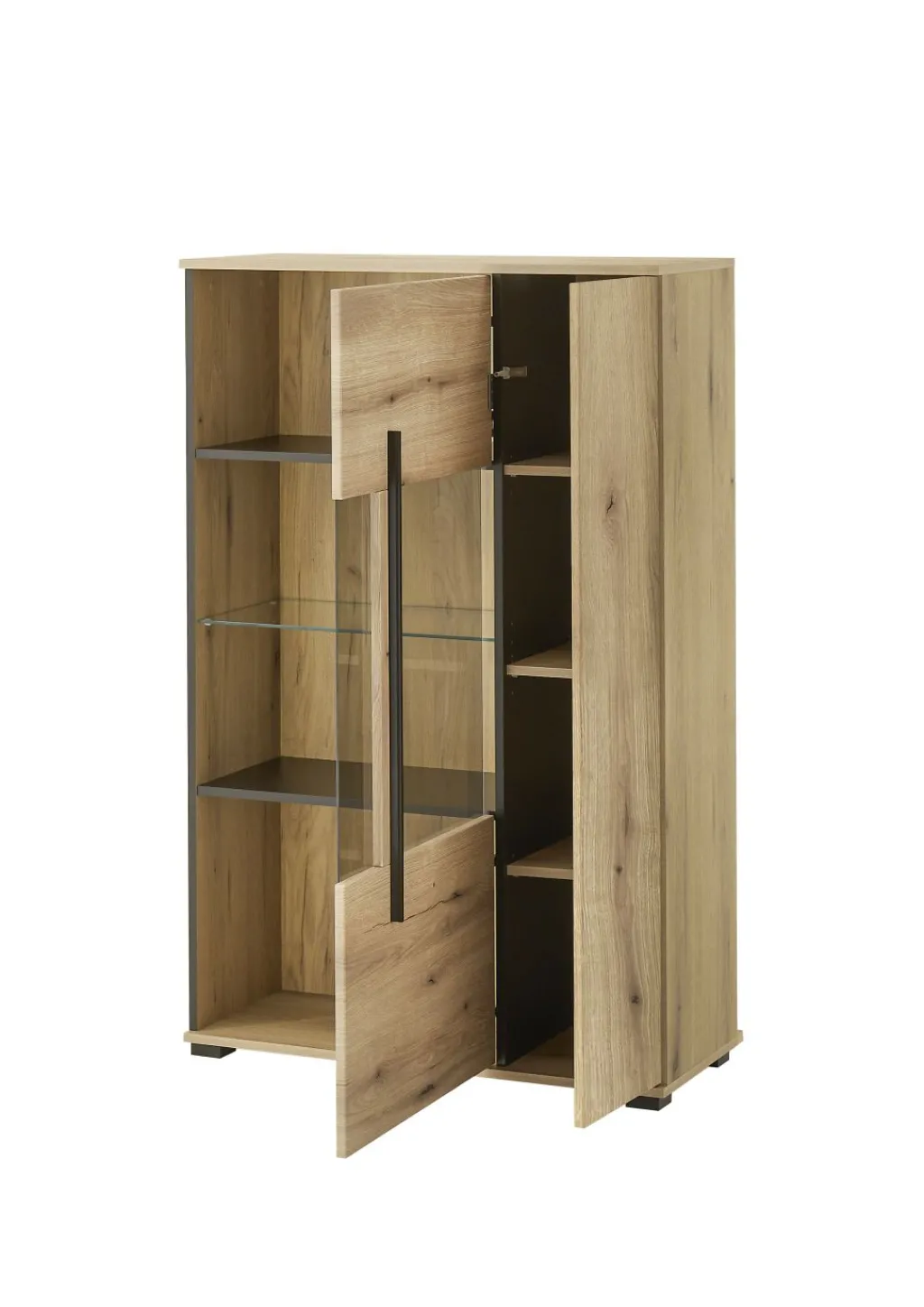 IMV Commodes Combinées<Meuble vitrine combiné CANTARA