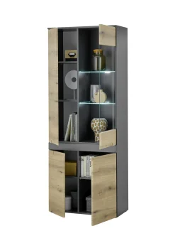 HBZ Vitrines Sur Pied<Meuble vitrine CORK
