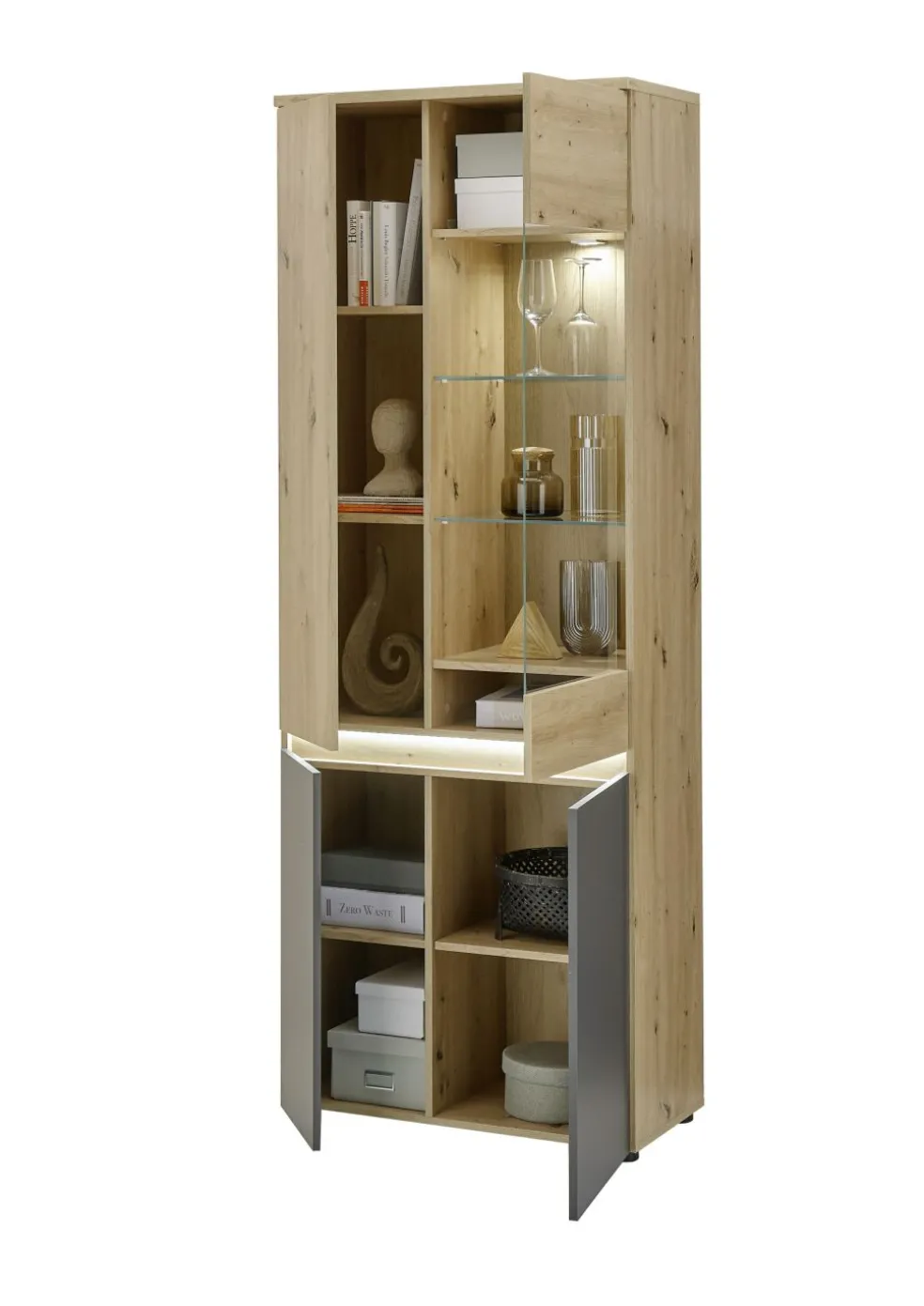 Meuble vitrine DUBLIN