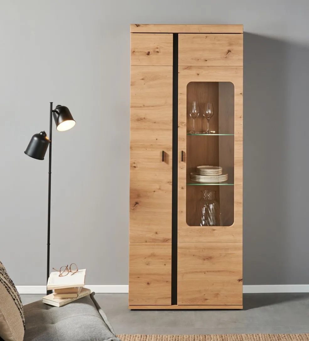 Meuble vitrine KRETA