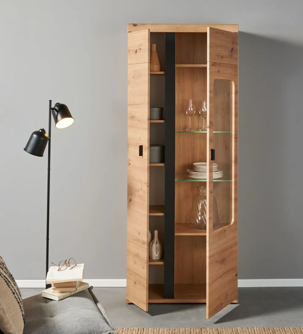 Meuble vitrine KRETA