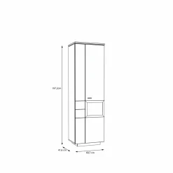 Forte Vitrines Sur Pied<Meuble vitrine LOUOTO