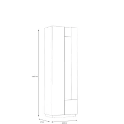 Forte Vitrines Sur Pied<Meuble vitrine SINDI