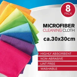 Edco Ustensiles De Vaisselle<Mikrofasertücher 8tlg DIRT DEVIL