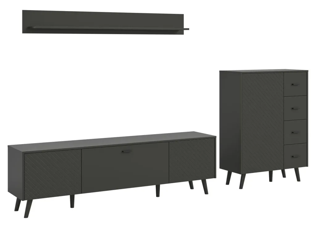 Xonox Meubles Muraux De Télé<Mur TV LINEA