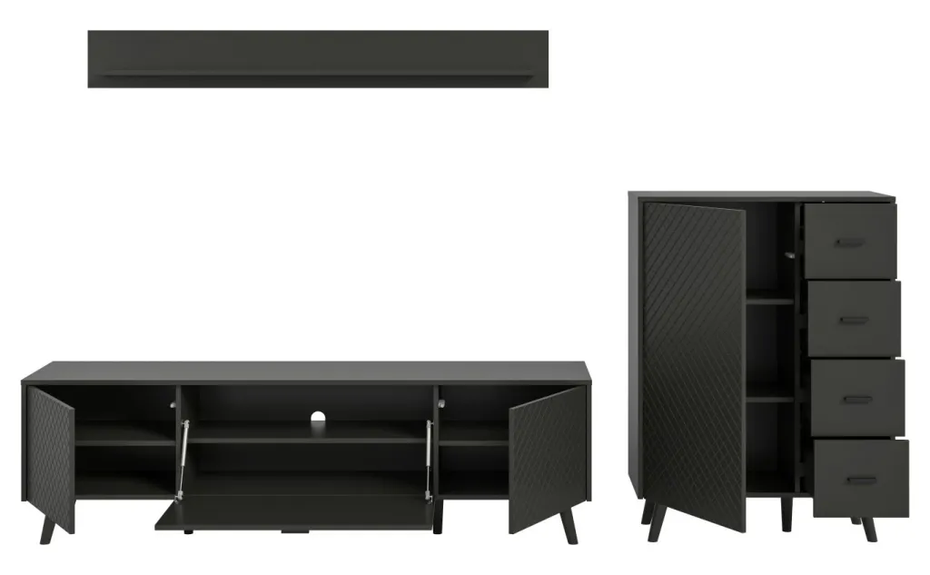 Xonox Meubles Muraux De Télé<Mur TV LINEA