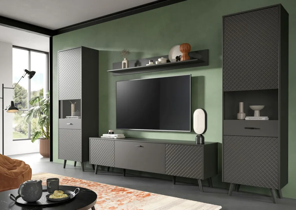 Xonox Meubles Muraux De Télé<Mur TV LINEA