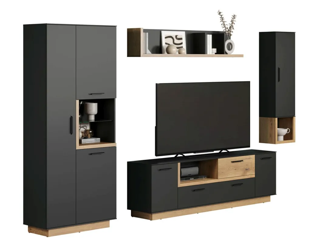 Trendteam Meubles Muraux De Télé<Mur TV SYNNAX