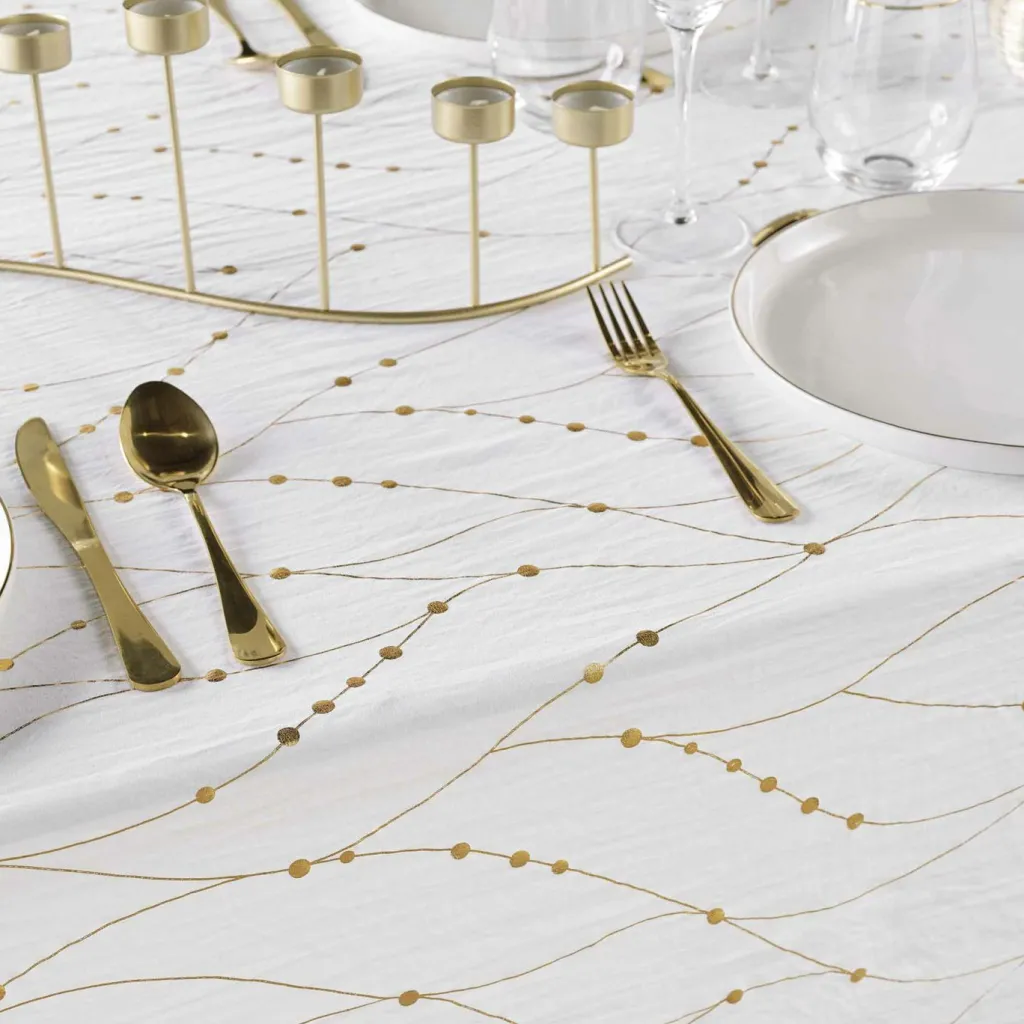 U10 Linge De Cuisine<Nappe FIRMAMENT