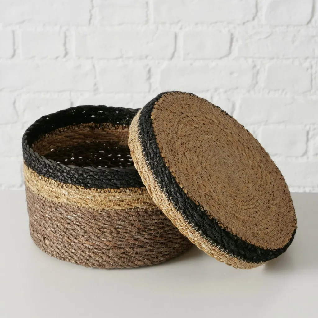 Boltze Corbeilles<Panier avec couvercle BABOU