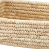 Koopman Corbeilles<Panier carré de taille moyenne en jonc de mer EH