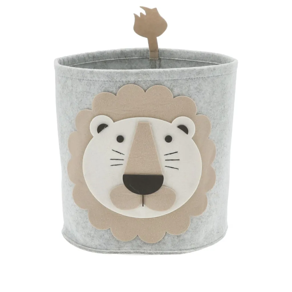 Enfant Cepewa Accessoires & Déco Chambre D'Enfant|Décoration De Chambre D'Enfant & Accessoires<Panier de rangement animaux FILZ