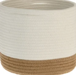 Koopman Corbeilles<Panier en coton de taille moyenne ANTONIA