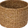 Koopman Corbeilles<Panier rond de taille moyenne en jonc de mer EH