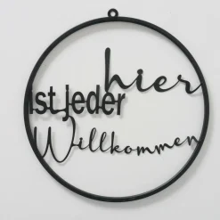 Boltze Deco Murale<Panneau avec inscription WILLKOMMEN