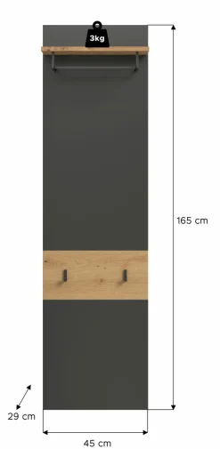 Xonox Panneaux Portemanteaux<Panneau portemanteau GOBA