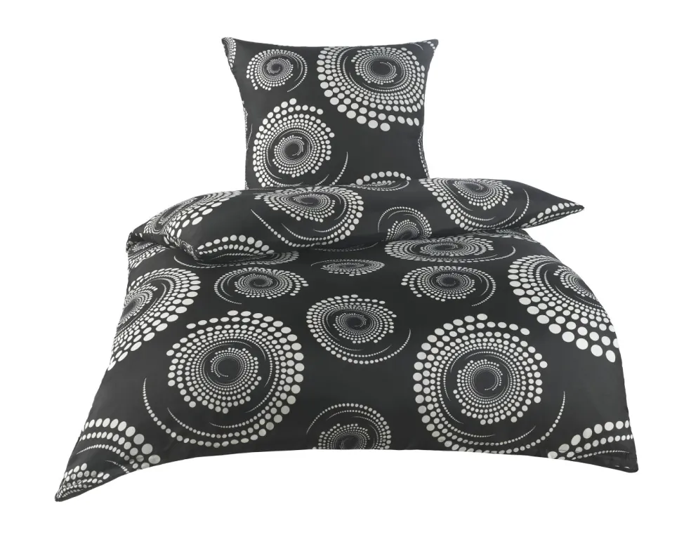 Parure de lit en microfibre basique HELIX
