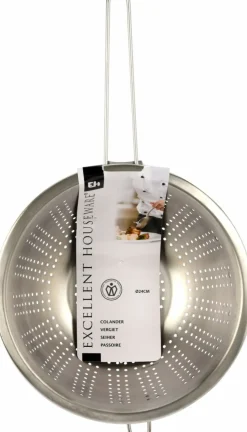 Koopman Ustensiles Cuisine/Pâtisserie<Passoire avec poignée EDELSTAHL