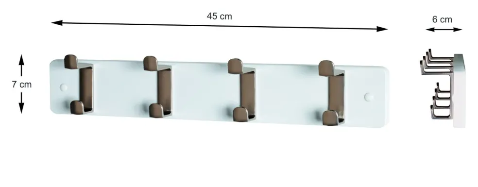 Patère murale FREDDY 4