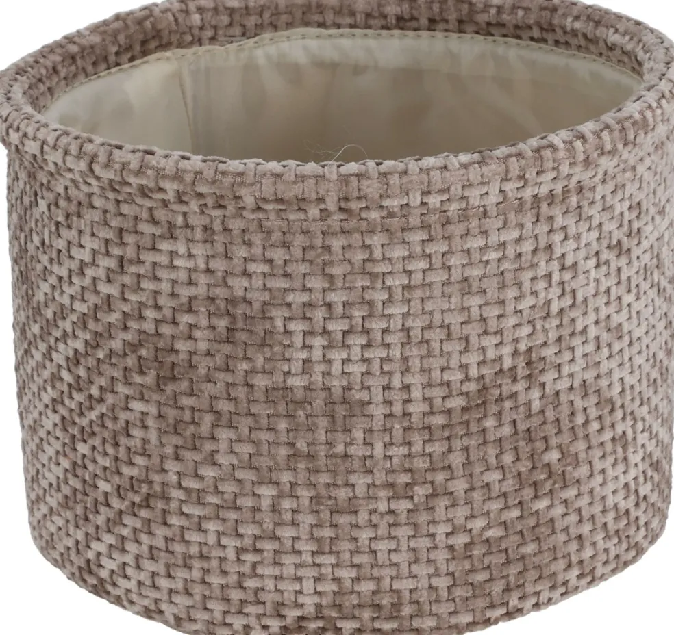 Petit panier aspect peluche EH
