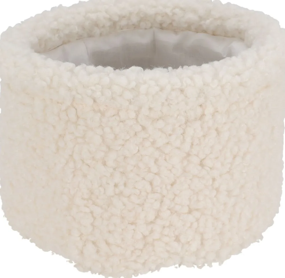Petit panier aspect peluche EH
