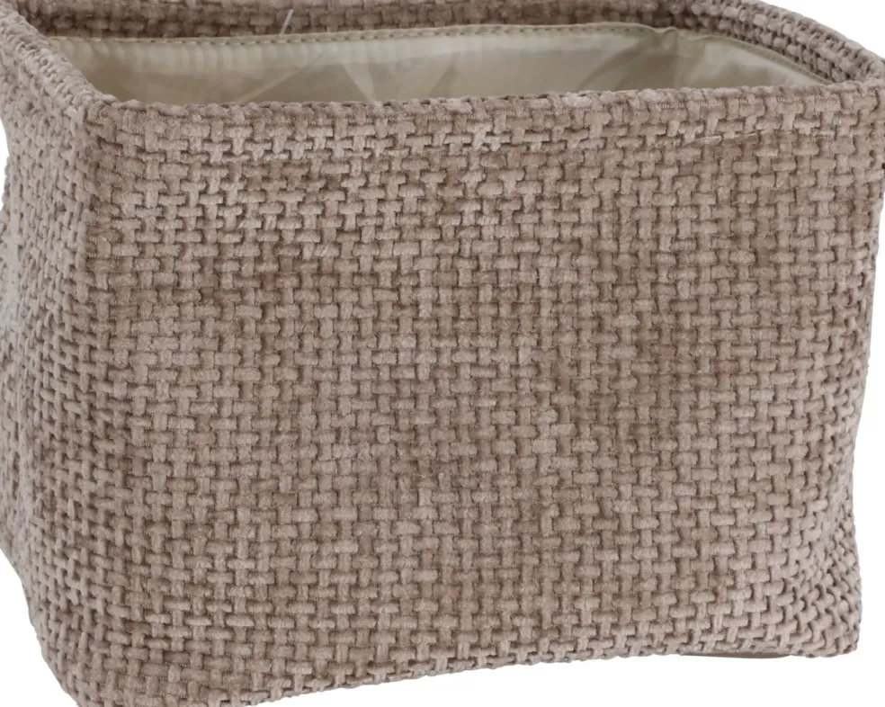 Petit panier aspect peluche EH