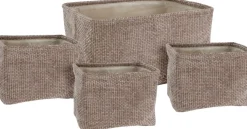 Petit panier aspect peluche EH