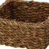 Petit panier carré en jonc de mer EH