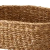 Petit panier ovale en jonc de mer EH