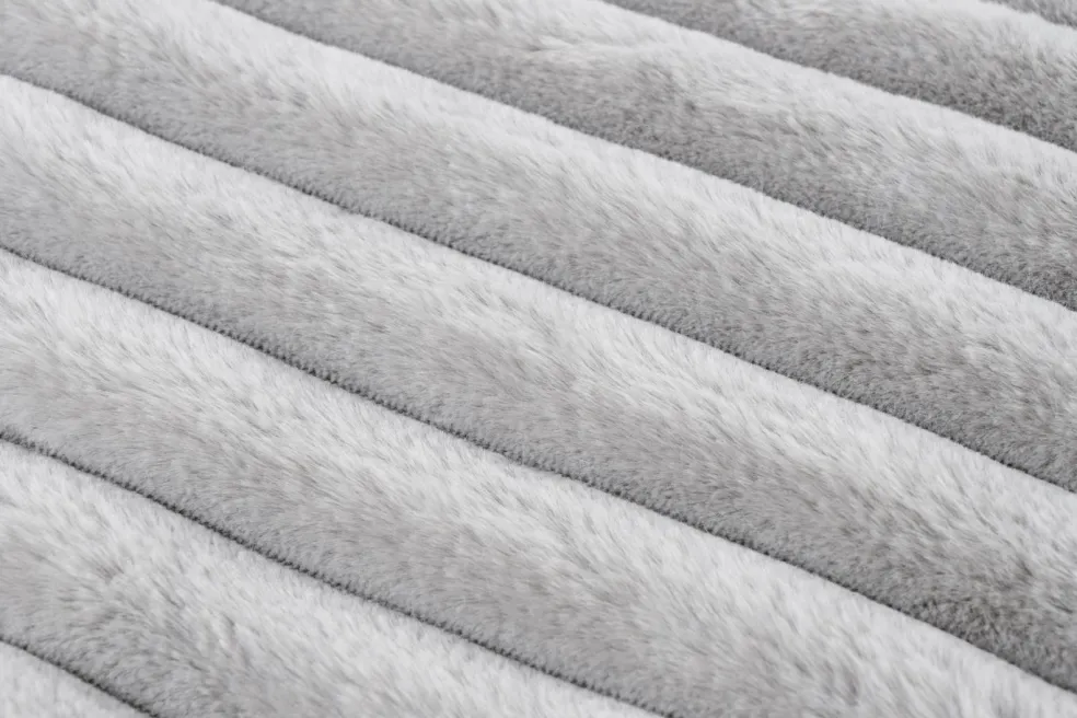 Plaid aspect velours côtelé PLUSH BLANKET