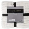 Lalee Couvertures<Plaid aspect velours côtelé PLUSH BLANKET