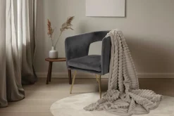 Lalee Couvertures<Plaid aspect velours côtelé PLUSH BLANKET