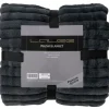 Plaid aspect velours côtelé PLUSH BLANKET