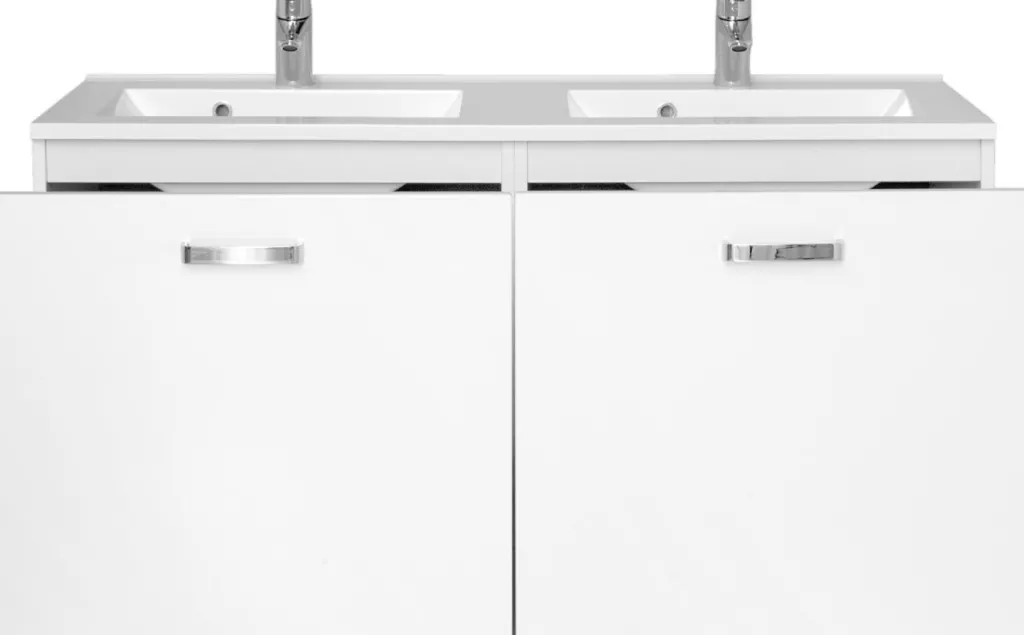 Held Armoires De Salle De Bains<Plan double vasque en fonte minérale 560