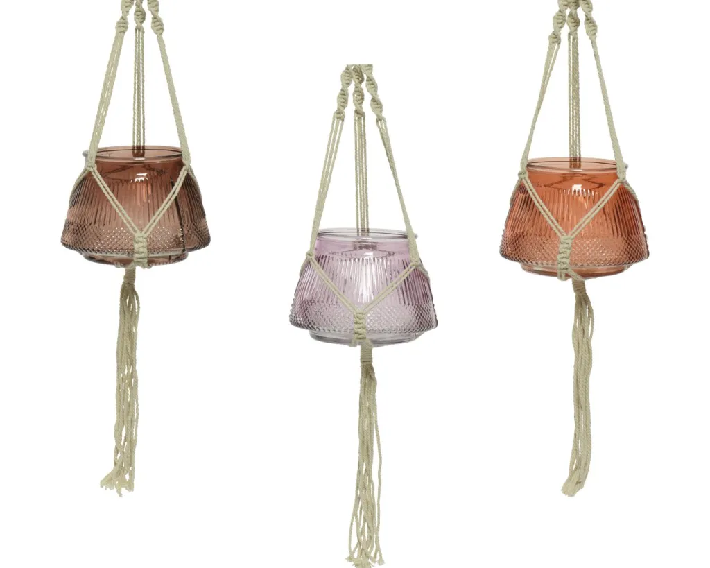 Kaemingk Cache-Pots<Pot à suspendre en macramé MARRAKESCH