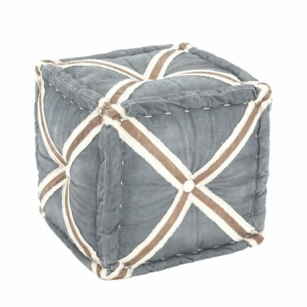 Haku Tabourets<Pouf CROSS
