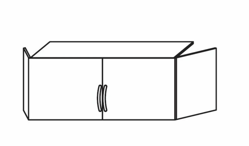 Rehausse pour armoire d'angle ED EXTRA