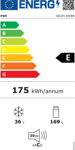 PKM Appareils Électroménagers|Appareils Électroménagers<Réfrigérateur encastrable GK225.4EEBN