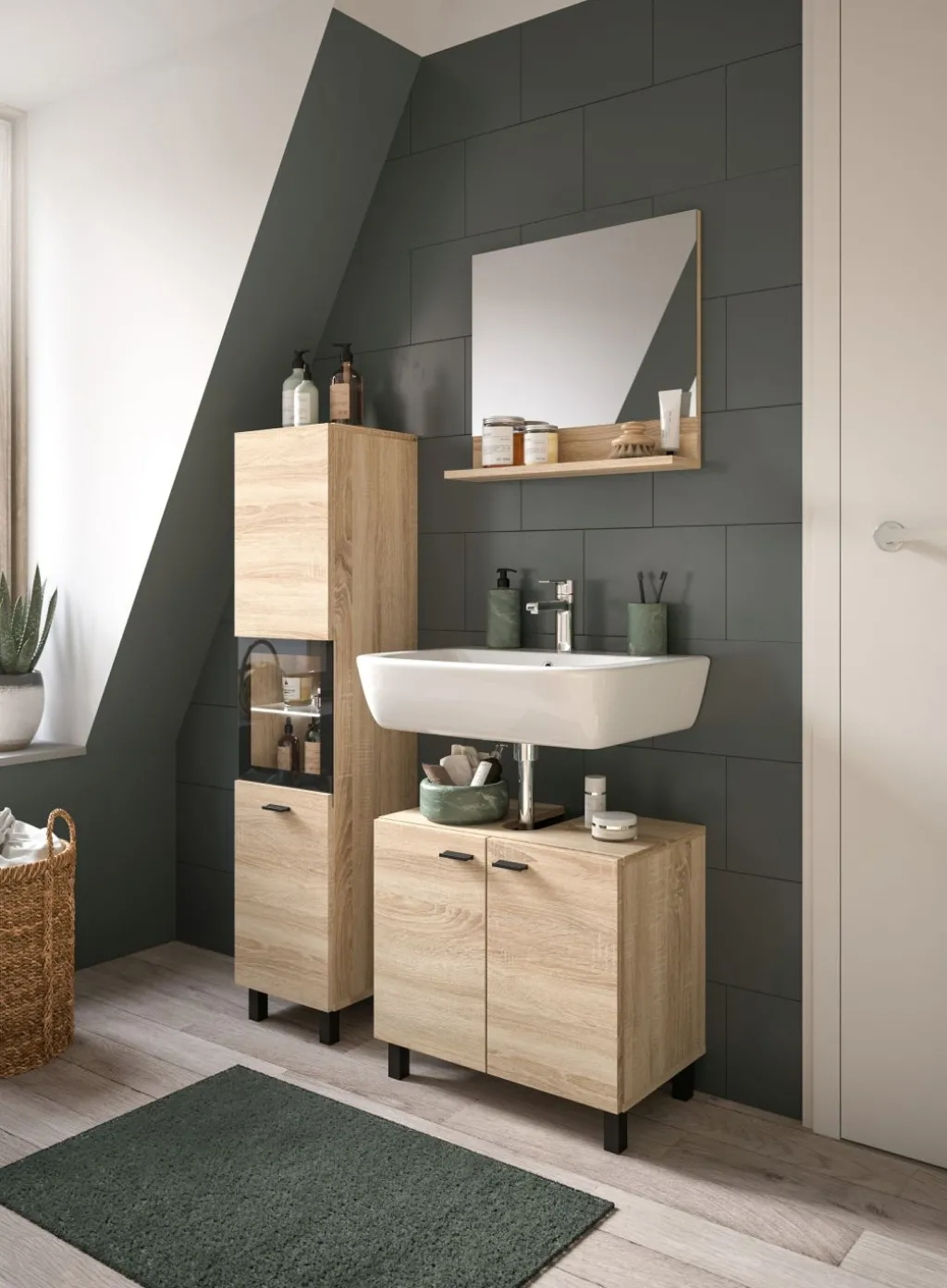 Xonox Blocs Salle De Bains Complets<Salle de bains combinée 3 éléments SEBETA