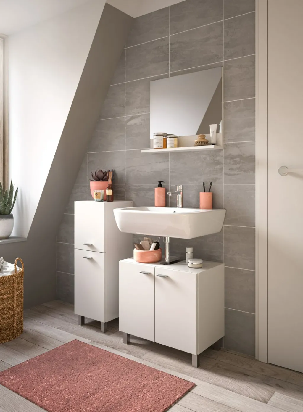 Xonox Blocs Salle De Bains Complets<Salle de bains combinée 3 éléments SEBETA