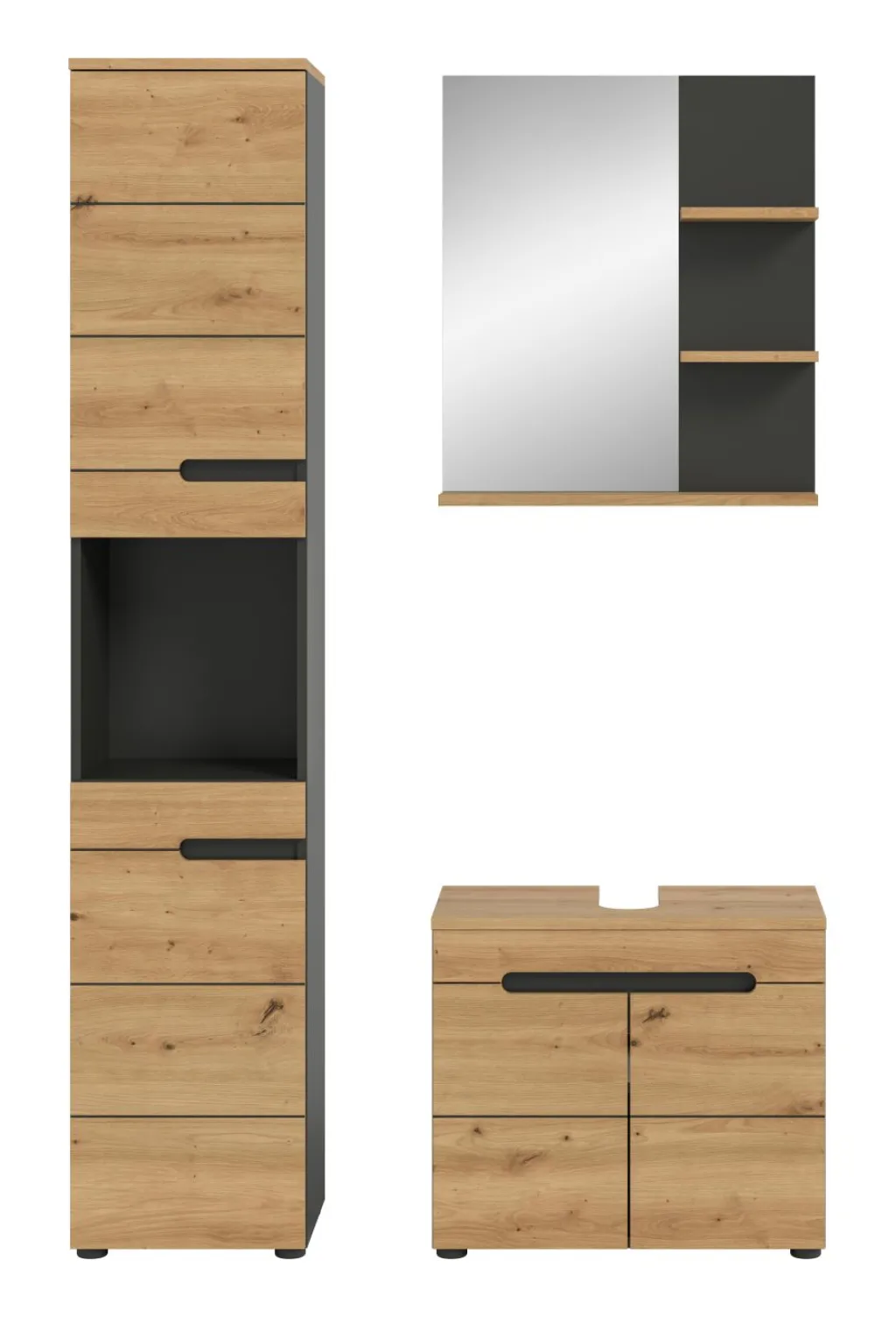 Xonox Blocs Salle De Bains Complets<Salle de bains combinée 3 éléments GOBA