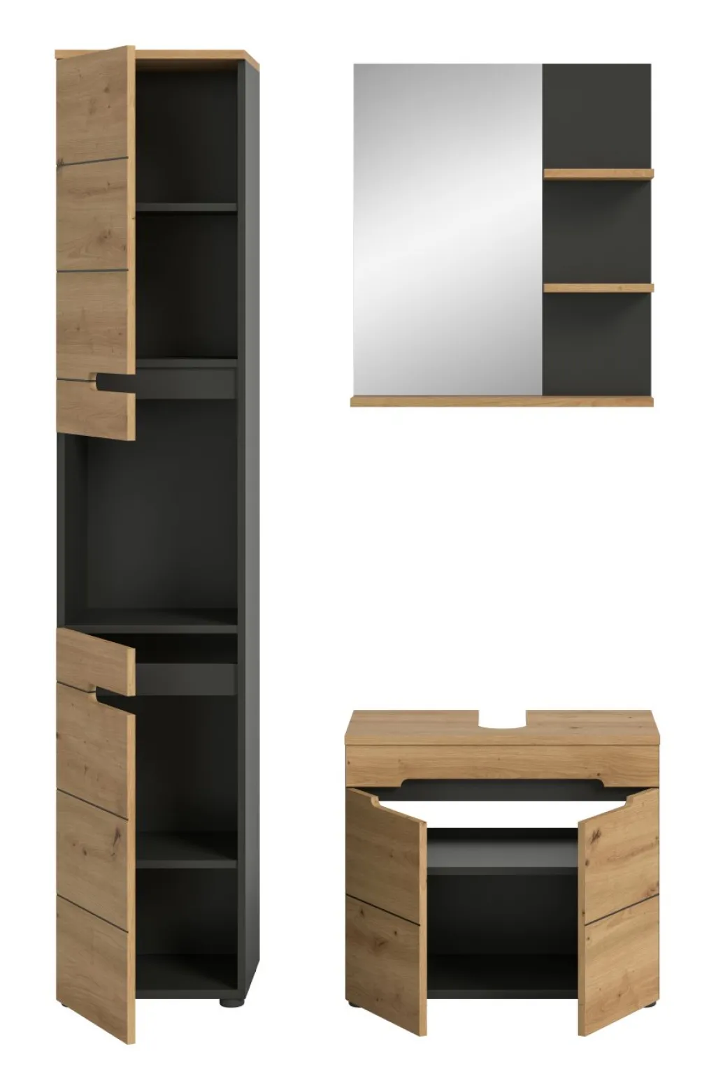 Xonox Blocs Salle De Bains Complets<Salle de bains combinée 3 éléments GOBA
