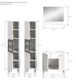 Xonox Blocs Salle De Bains Complets<Salle de bains combinée 4 éléments SEBETA