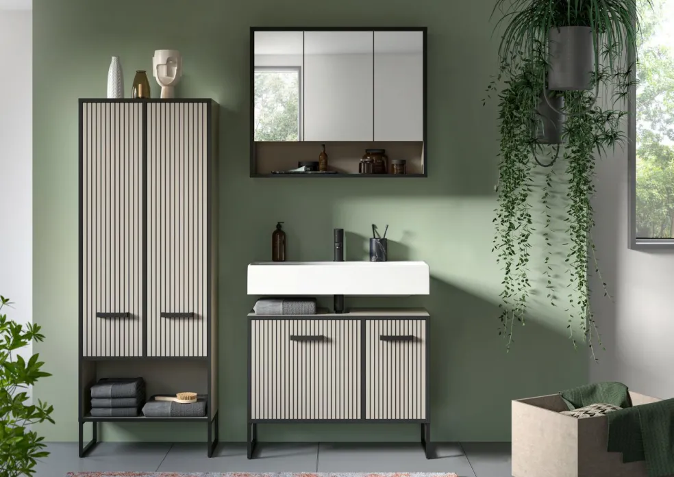 Salle de bains combinée 3 éléments BAGNO