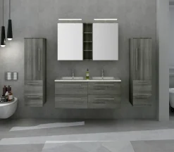 Salle de bains combinée 4 éléments 395141